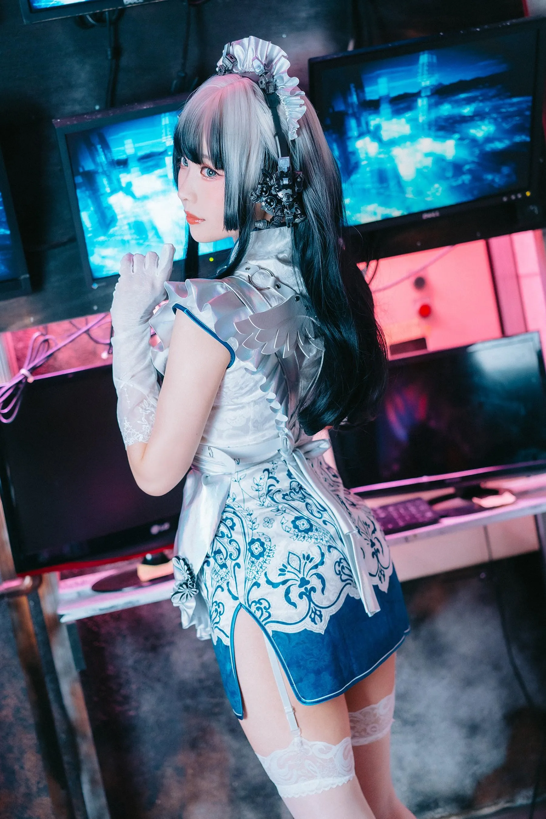 ElyEE子 – NO.118 賽博女僕 Violane青輝石 [29P]插图